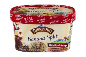 Turkey Hill Original Recipe Premium Ice Cream Banana Split