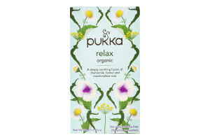 Смесь травяная органическая Relax Pukka к/у 40г