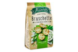 Брускеты Сметана-лук Maretti м/у 70г