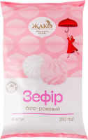 Зефір Біло-рожевий Жако м/у 350г