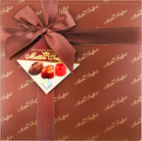 Цукерки Бельгійське праліне асорті з темний шоколадом 200г Метр Трюффо