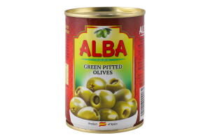 Оливки без кісточки Alba Food ж/б 300мл