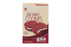 Ahold Red Velvet Cookies with Cheesecake Filling
