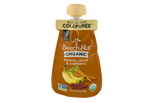 Beech-Nut Organic Stage 2 Banana, Carrot & Cranberry