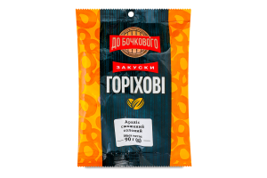 Арахис жареный соленый Закуски ореховые До Бочкового м/у 90г