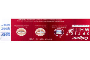 Colgate Optic White Sparkling White Toothpaste Sparkling Mint