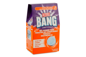 Таблетки для чищення унітаза Оригінальні Cillit Bang 6х22.5г