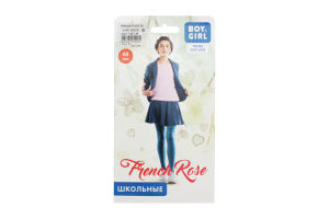 Колготи дитячі Boy&Girl French rose 60den 140-146 dark green