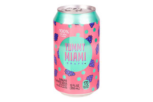 Напій Yummy Miami Grape газований з/б