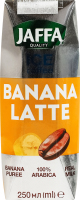 Напиток кофейный с молоком и бананом ультрапастеризованный Банановый латте Jaffa т/п 250мл