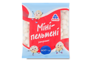Пельмені заморожені Мініпельмені Рудь м/у 800г