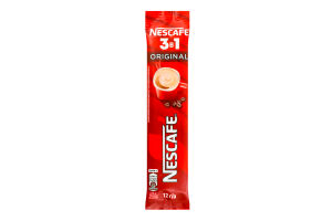 Напій кавовий розчинний 3в1 Original Nescafe м/у 12г