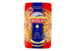 Изделия макаронные Fusilli №40 Divella м/у 500г