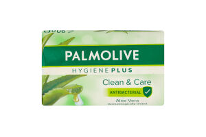 Мыло твердое Алоэ Antibacterial Чистота и уход Гигиена плюс Palmolive 90г
