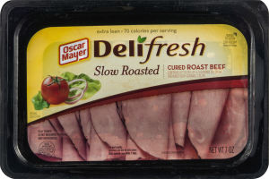 Oscar Mayer Deli Fresh Slow Roasted Cured Roast Beef