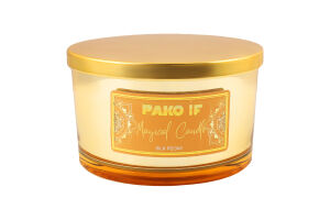 Свічка ароматична Magical candle Silk peony парафін скло 450г Пако ІФ