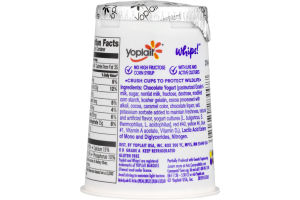 Yoplait Whips! Yogurt Chocolate