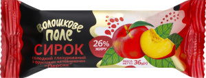 Сырок Волошкове поле глазир персик 26% 36г