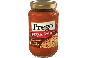 Prego® Pepperoni and Sausage Pizza Sauce, 13.5 oz