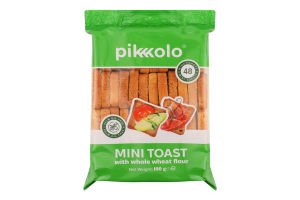 Минитосты из цельнозерновой муки Pikolo м/у 100г