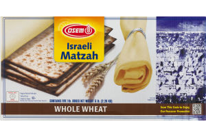 Osem Israeli Matzah Whole Wheat