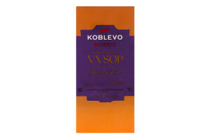 Коньяк 0.5л 40% ординарный 5 звезд VVSOP Reserve Koblevo к/у