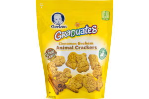 Gerber Graduates Cinnamon Graham Animal Crackers