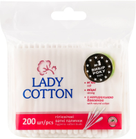 Палочки ватные гигиенические Lady Cotton м/у 200шт