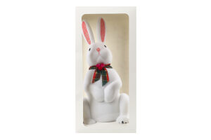 Декор новорічний Зайчик 30*13см КМ