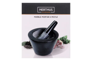 Ступка Nerthus з товкачем мармурова