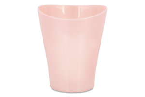 Вазон д/орхідей Ніка рожева перлина 13*15,5см Алеана