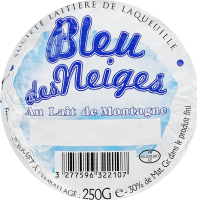 Сир Bleu des Neiges Petit блакитний 56%