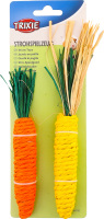 Іграшка д/гризунів Морквина/кукурудза сизаль 15см Тріксі
