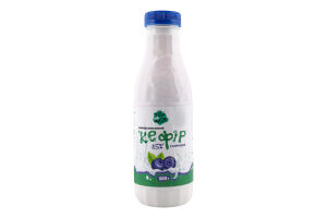 Кефір 2.5% з наповнювачем Чорниця Villa Milk п/пл 500г
