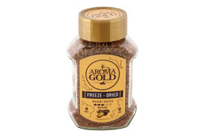 Кава натуральна розчинна сублімована Aroma Gold с/б 95г