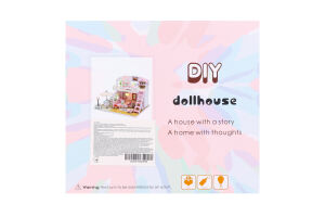 Конструктор Рожевий лофт румбокс LED 985784