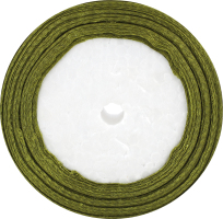 Стрічка д/подарунків мікс зелених тонів сатин 4см*22м Мета Друк