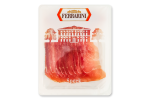 Ветчина нарезка Спек Ferrarini лоток 90г