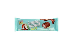Набір батончиків Choco Fun Coconut молоч шокол