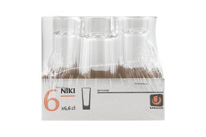 Набор рюмок 66мл №56116-SC6 Niki Uniglass 6шт