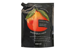 Мило рідке з гліцерином Grapefruit fresh Energy of vitamins 450мл