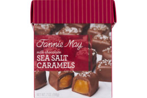 Fannie May Milk Chocolate Sea Salt Caramels