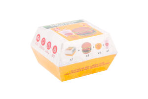 Набір іграшковий Продукти Гамбургер розбірний Solar