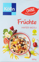 Мюслі Kolln з фруктами без цукру