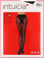 Колготи жіночі Bikini Premium чорні 20ден р.2 Intuicia