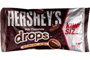 HERSHEY'S Milk Chocolate Drops King Size