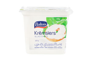 Крем-сыр 55% классический Baltais п/у 400г