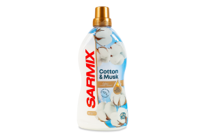 Кондиционер для полоскания белья Cotton&Musk Sarmix 900мл