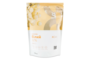 Шоколад 32% білий Cookit д/п 500г