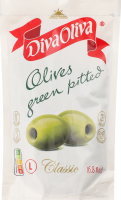 Оливки зеленые без косточки Classic Diva Oliva д/п 160г